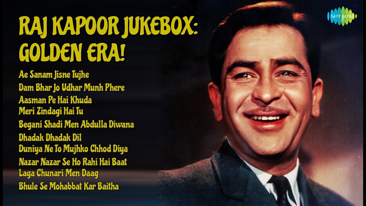 राज कपूर: सुनहरे नगमे | Mukesh Songs | Ae Sanam Jisne Tujhe | Dam Bhar Jo Udhar Munh Phere