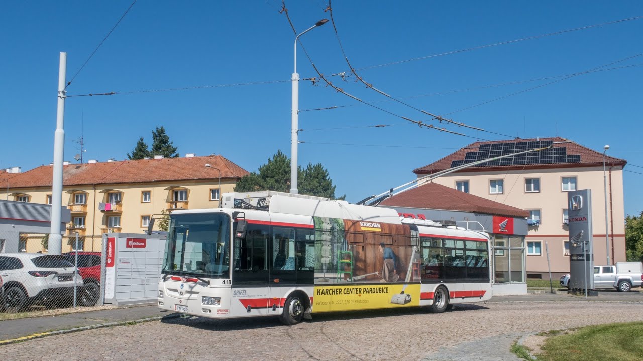 DPmP | Škoda 30Tr #410 | [4] Polabiny,točna - Dukla,točna