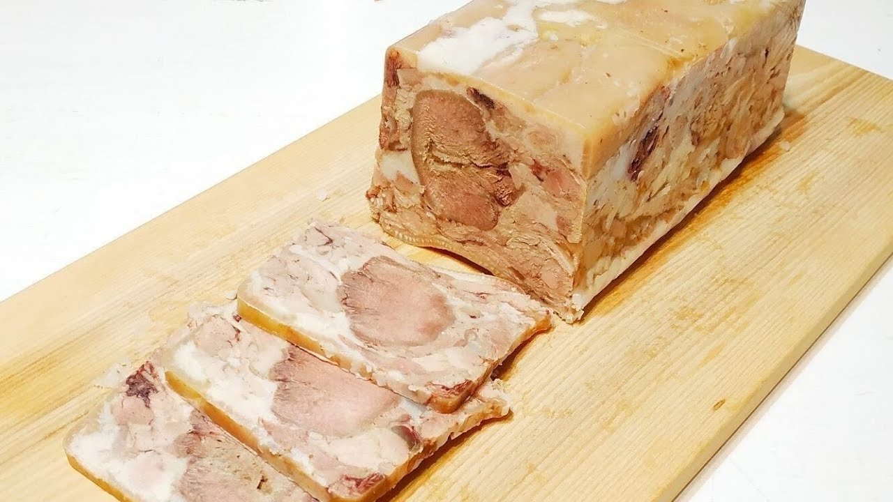 ВЕТЧИНА с Языком и Никакой Сои! Бюджетное блюдо из рульки и языка. Лучше колбасы!