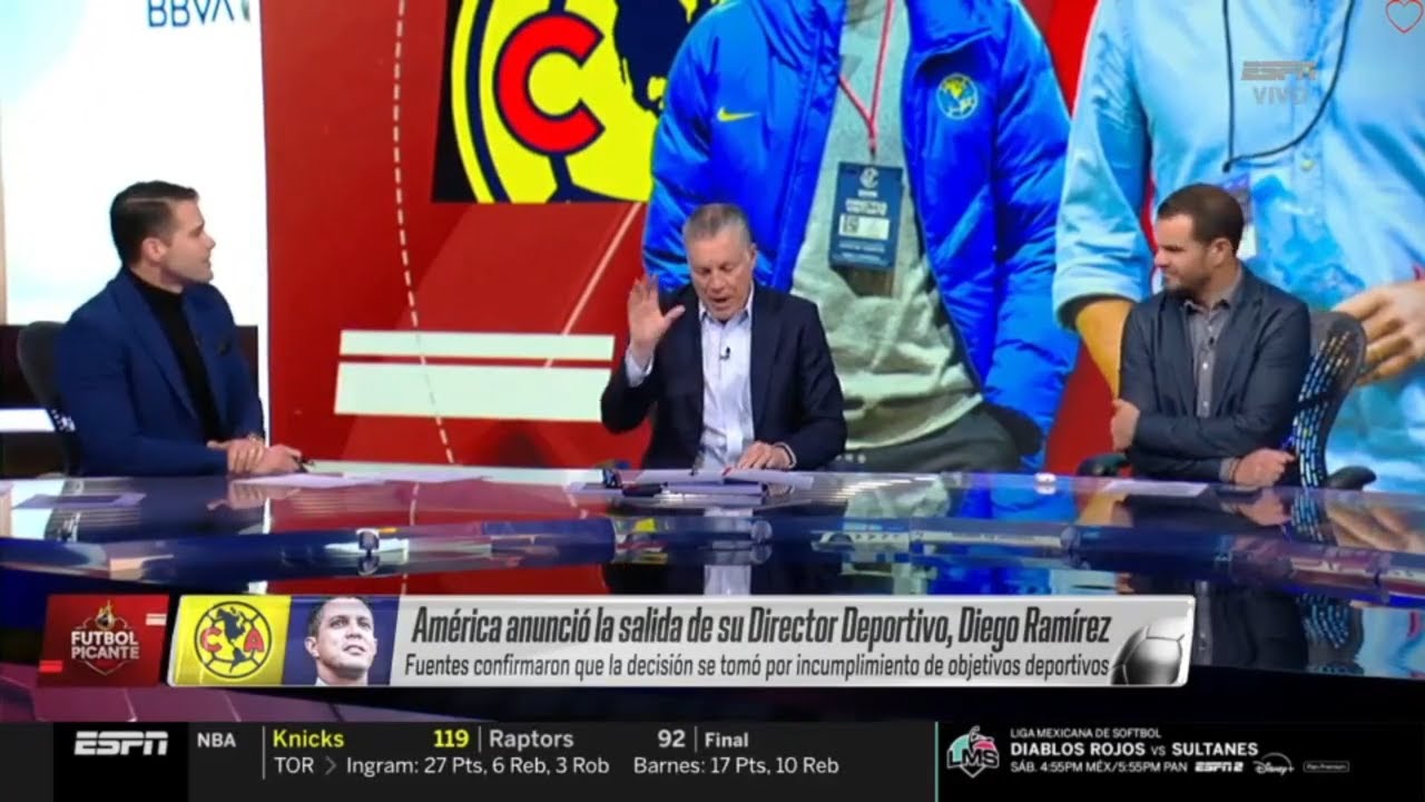 Futbol Picante🔥28 de Ene🔥América anunció la salida de su Director Deportivo,DIego Ramírez