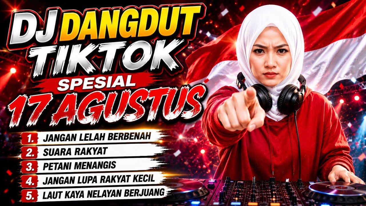 DJ DANGDUT TIKTOK SPESIAL 17 AGUSTUS 2026  | Lagu Kemerdekaan Indonesia Terbaru