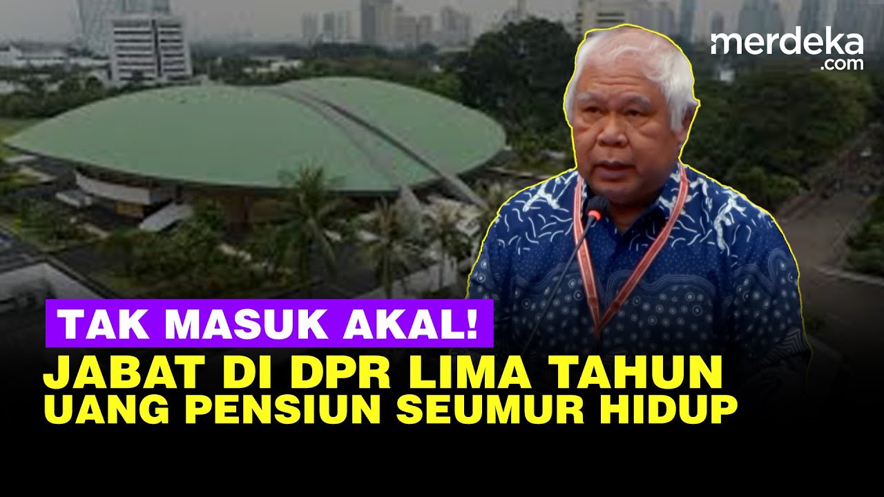 KERAS! Pensiunan Jenderal TNI AL Anggap Tak Masuk Akal DPR Terima Uang Pensiun Seumur Hidup