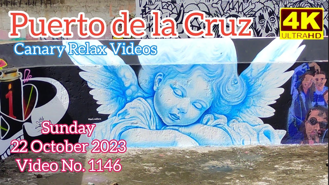 TENERIFE 🏝️ Puerto de la Cruz Canary Islands Teneriffa Kanaren 22 October 2023