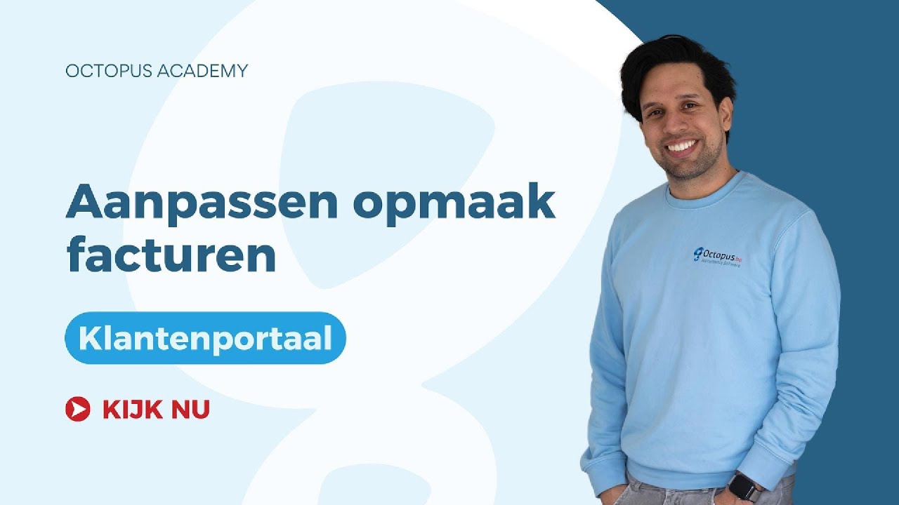 Klantenportaal - Factuur Editor - Octopus (met ondertitels)