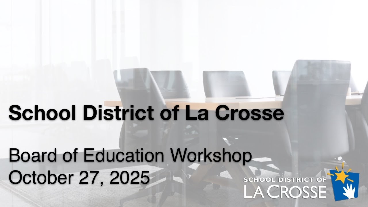 Board of Education Workshop - October 27, 2025