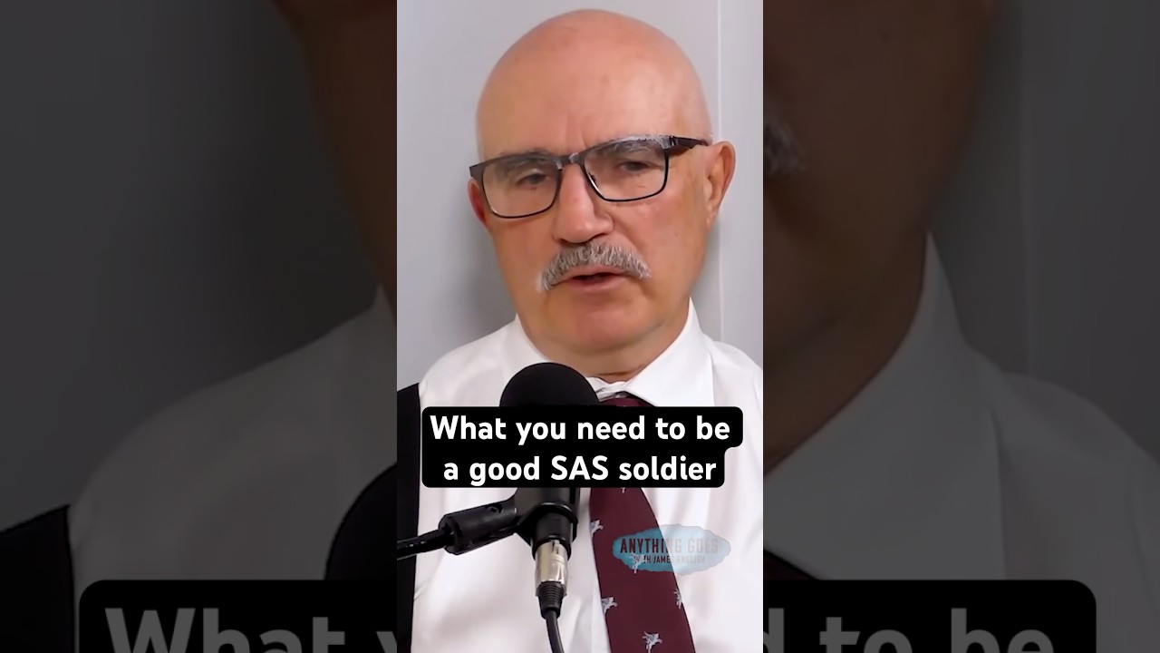 What you need to be a good SAS soldier