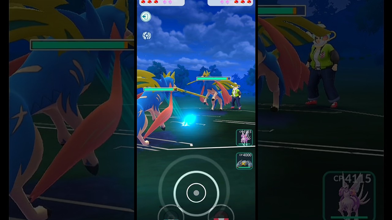 master league battle in Pokemon go 