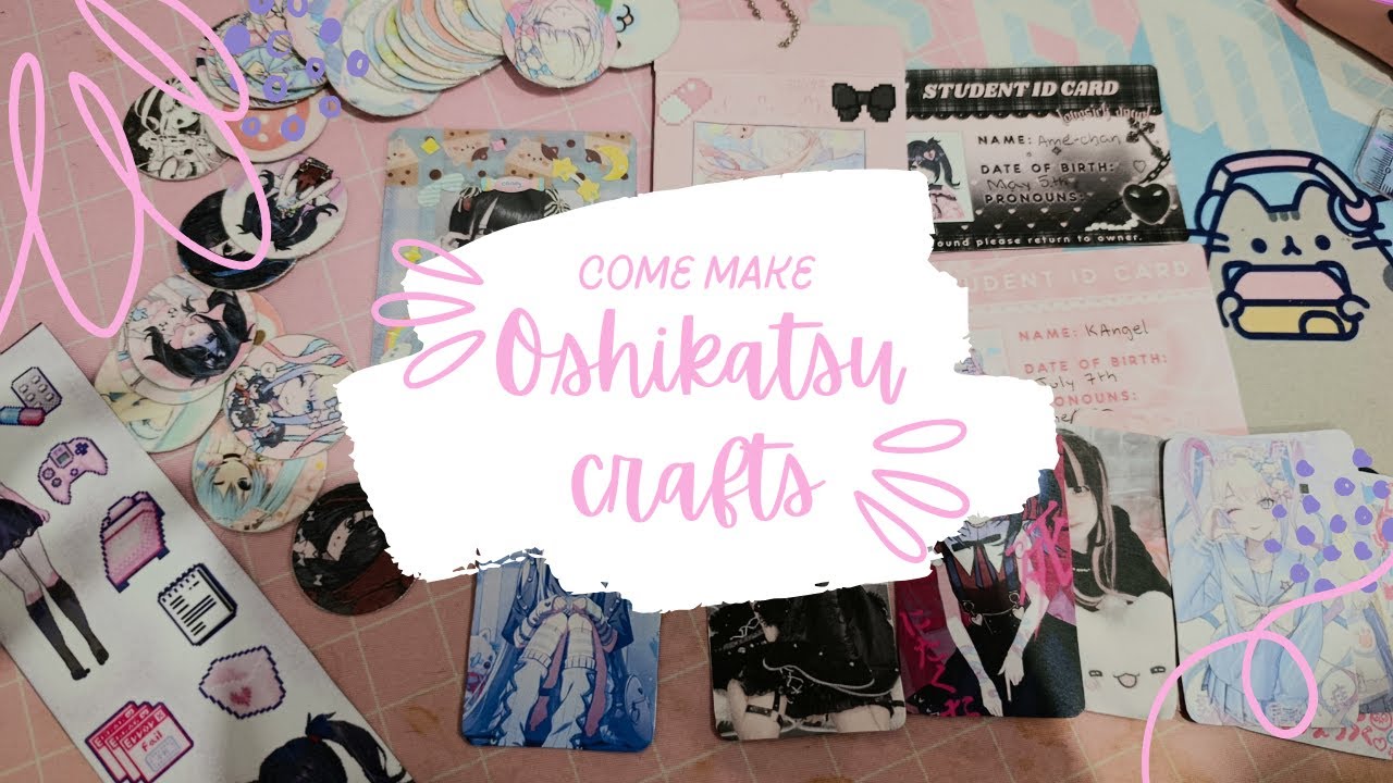 ♡Jirai joshis Oshikatsu♡ •DIY photocards, card holders and more•