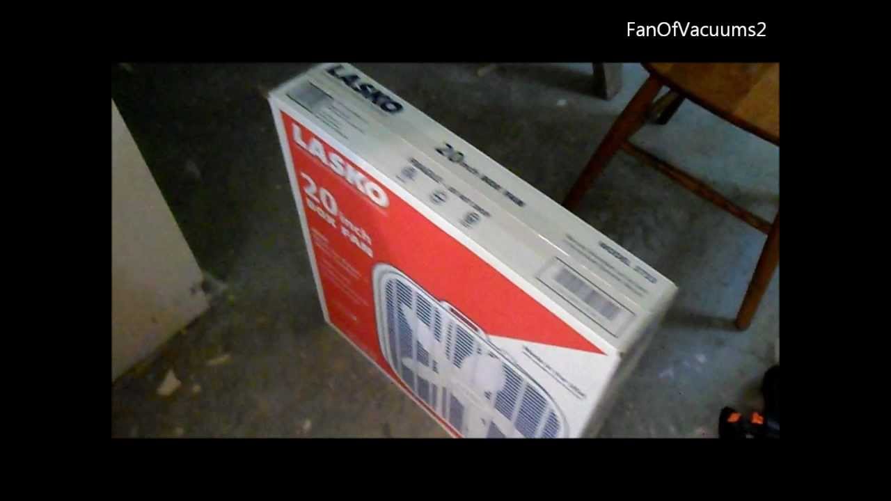 2011 Lasko 3733 Box Fan