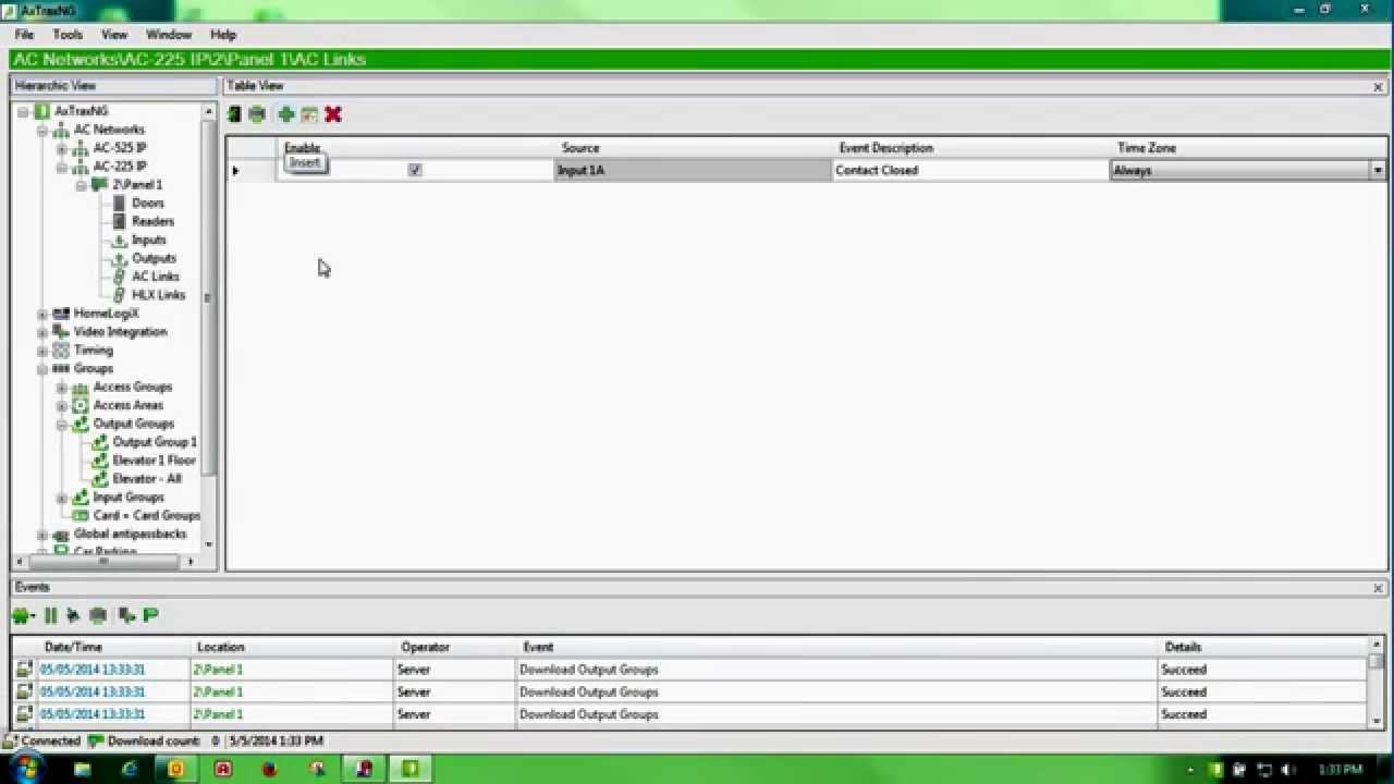 Copy of Creating an Elevator Control in AxtraxNG Software