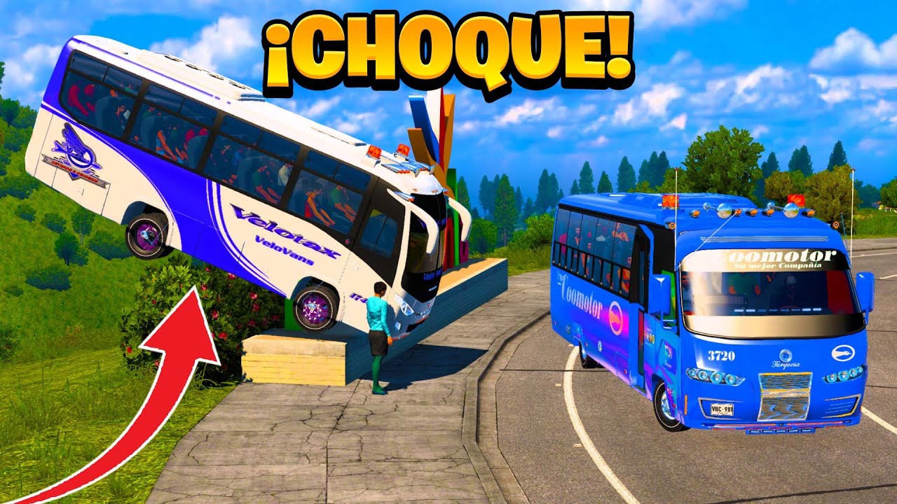 ¡BUSETA TERMINA CHOCANDO POR IMPRUDENTE! | American Truck Simulator