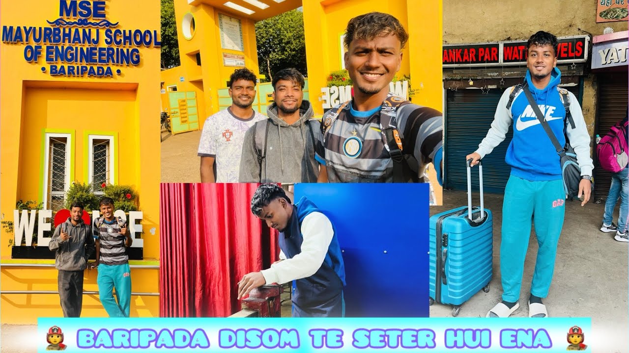 🧑‍🚒 BARIPADA DISOM TE SETER HUI ENA 🧑‍🚒//SAHIL JR HEMBROM VLOGS //2025 //