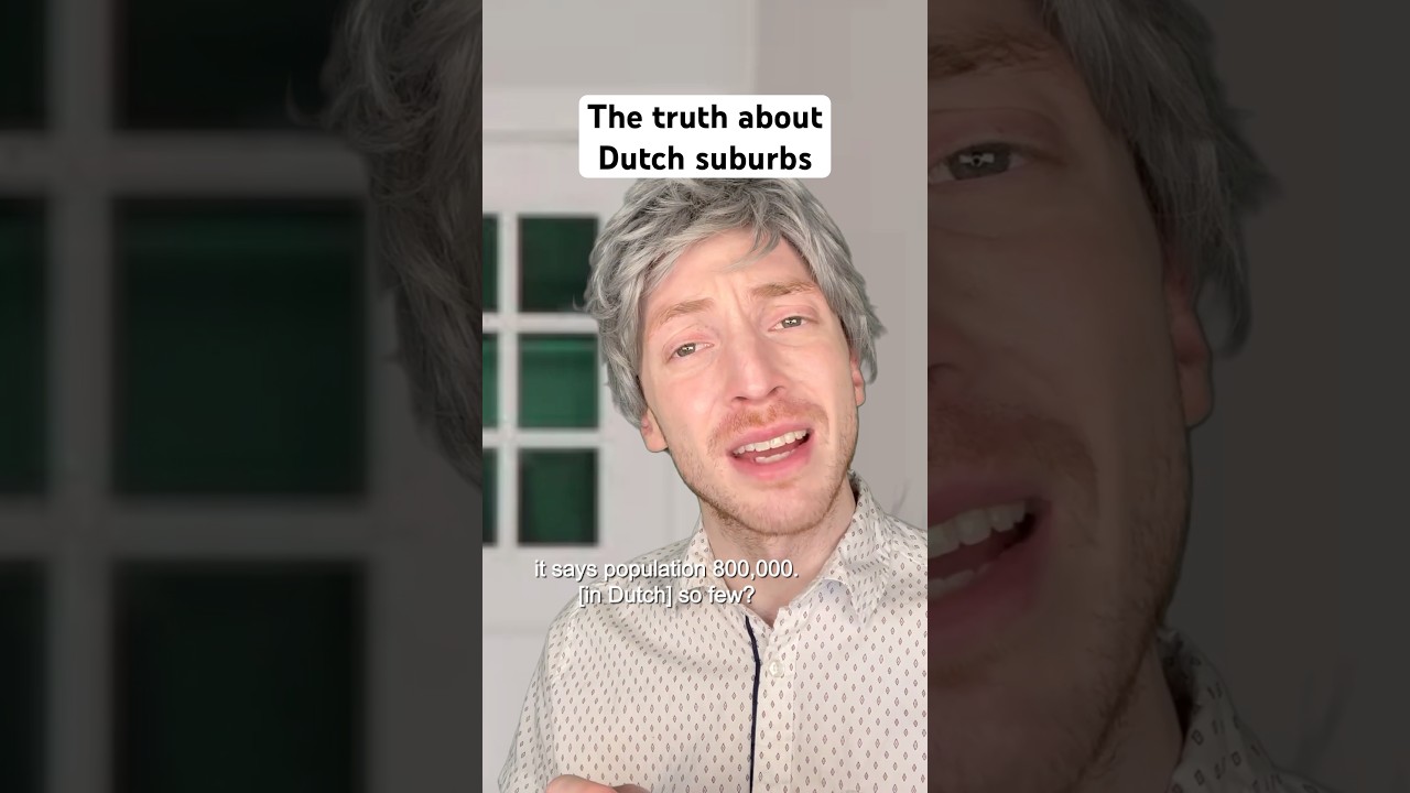 The truth about Dutch suburbs 🤯 #amstelveen #expatlife #sketchcomedy