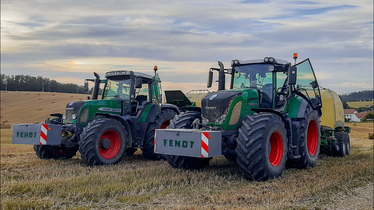 Fendt (930,818) Vario, Krone BigPack 1290 HDP XC HighSpeed and BigPack 1290XC Original sound.