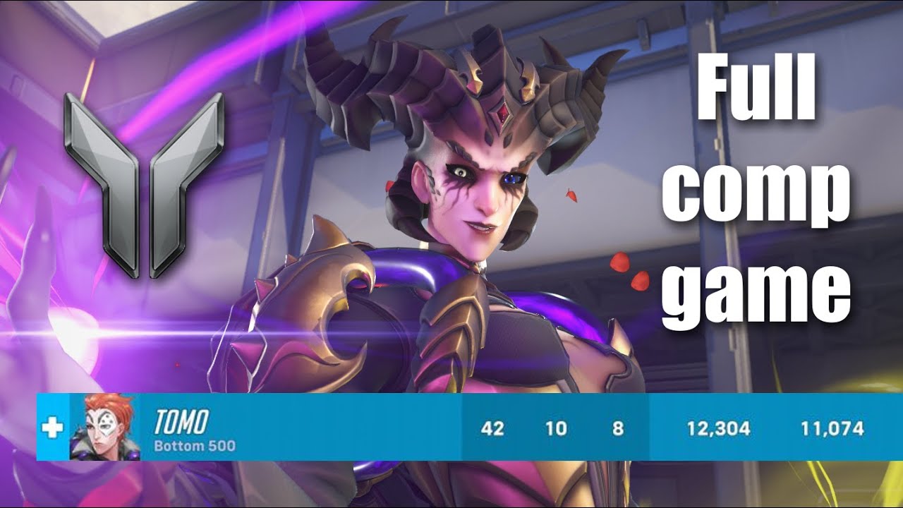 Full competitive game on Moira (silver 4, season 15) | Overwatch