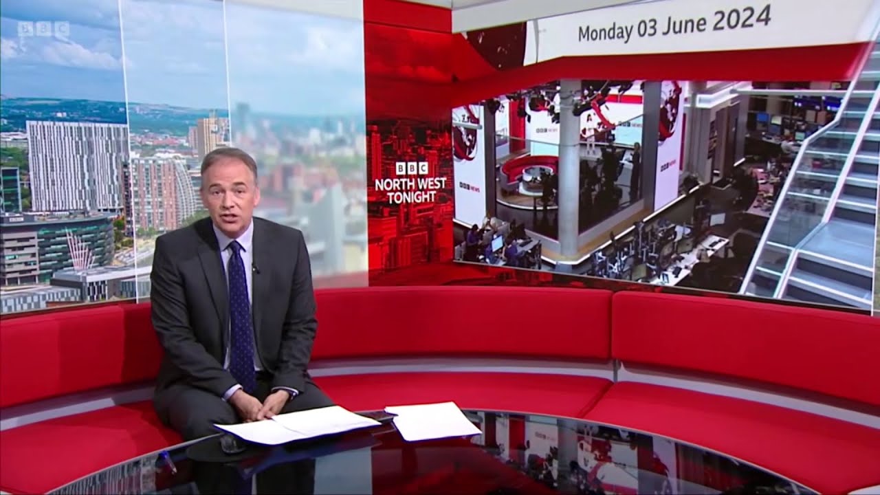 BBC North West Tonight: First Salford News at One behind the scenes report  (3/6/24)