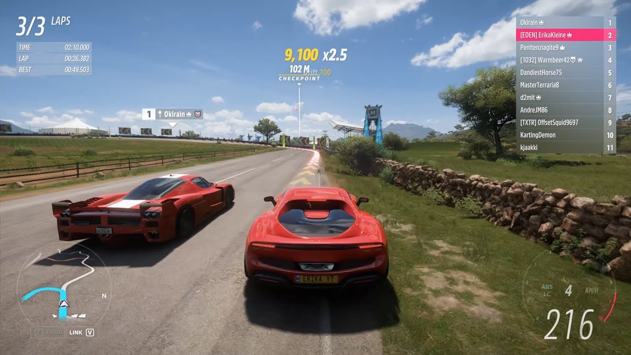 Forza Horizon 5 - 2022 Ferrari 296 GTB,  Good but Far Too Much Understeer For S1-Class Racing