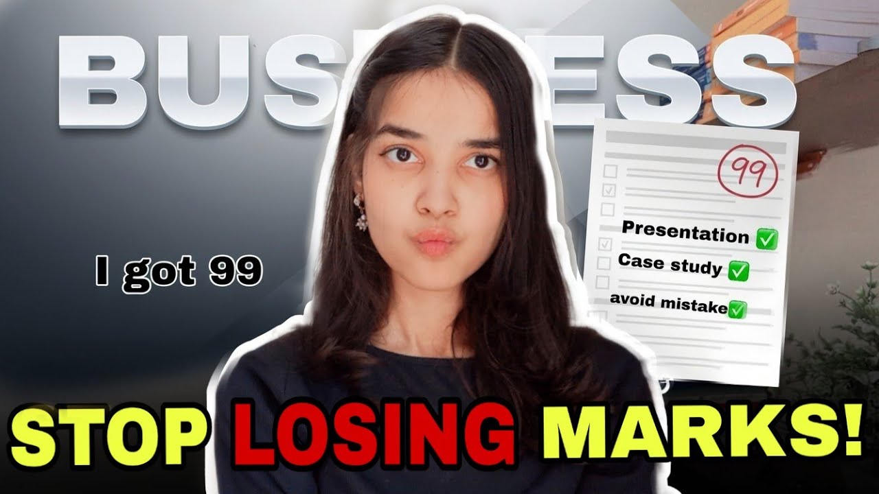 This is how I got 99 in Business | paper presentation case study everything #businessstudies