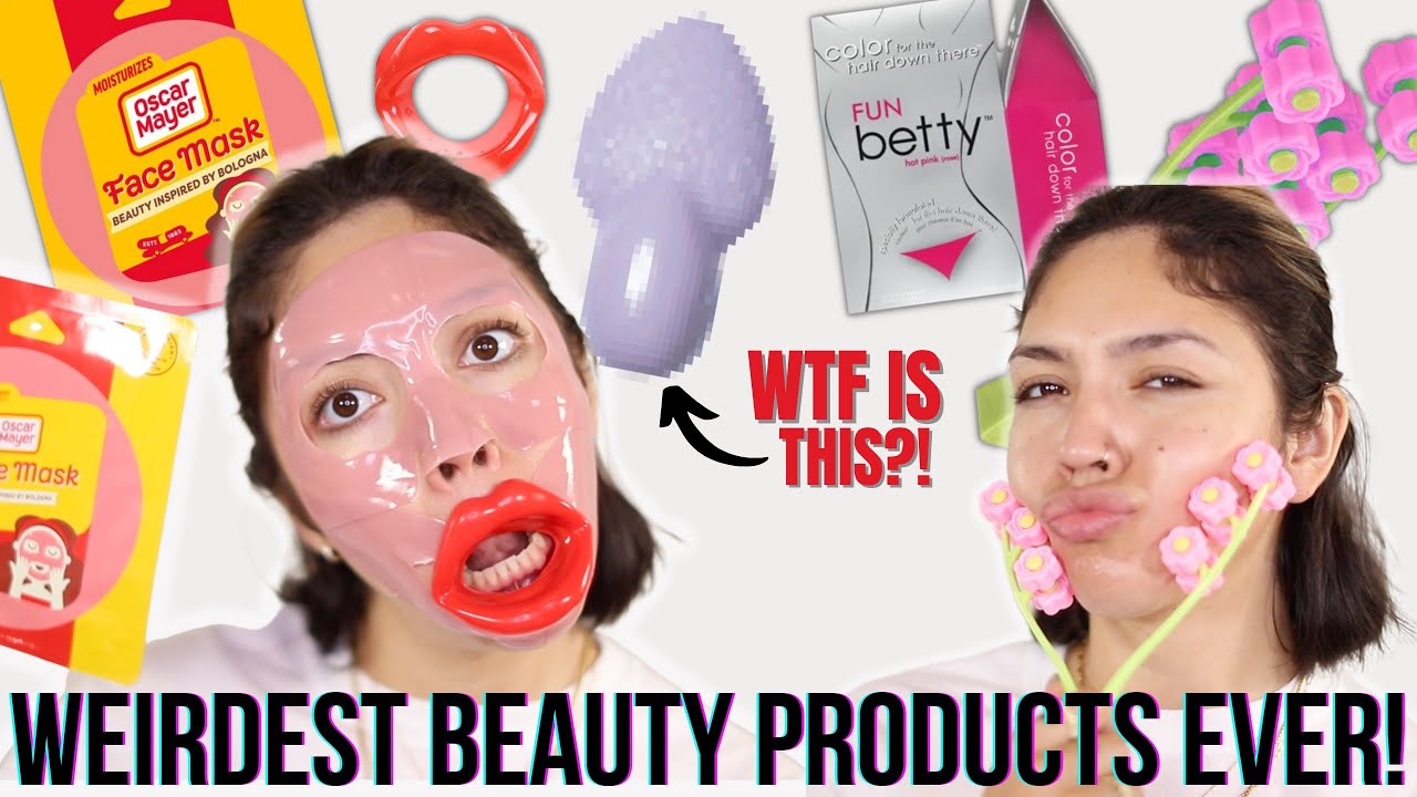Testing The World's WEIRDEST Beauty Products!