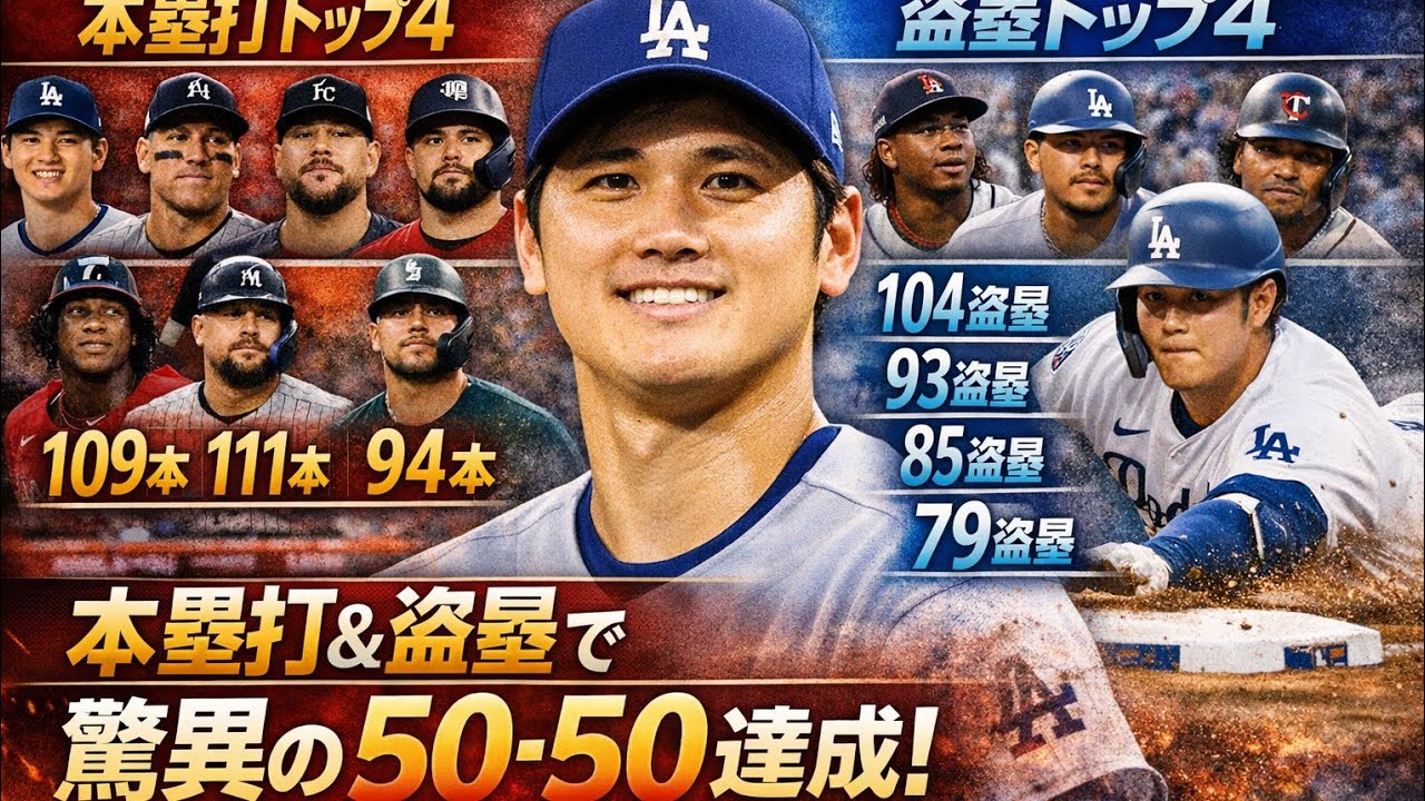 大谷翔平が示す異次元の存在感　本塁打と盗塁で証明された“唯一無二”の価値#japan #baseball #sports #大谷翔平#ShoheiOhtani#MLB