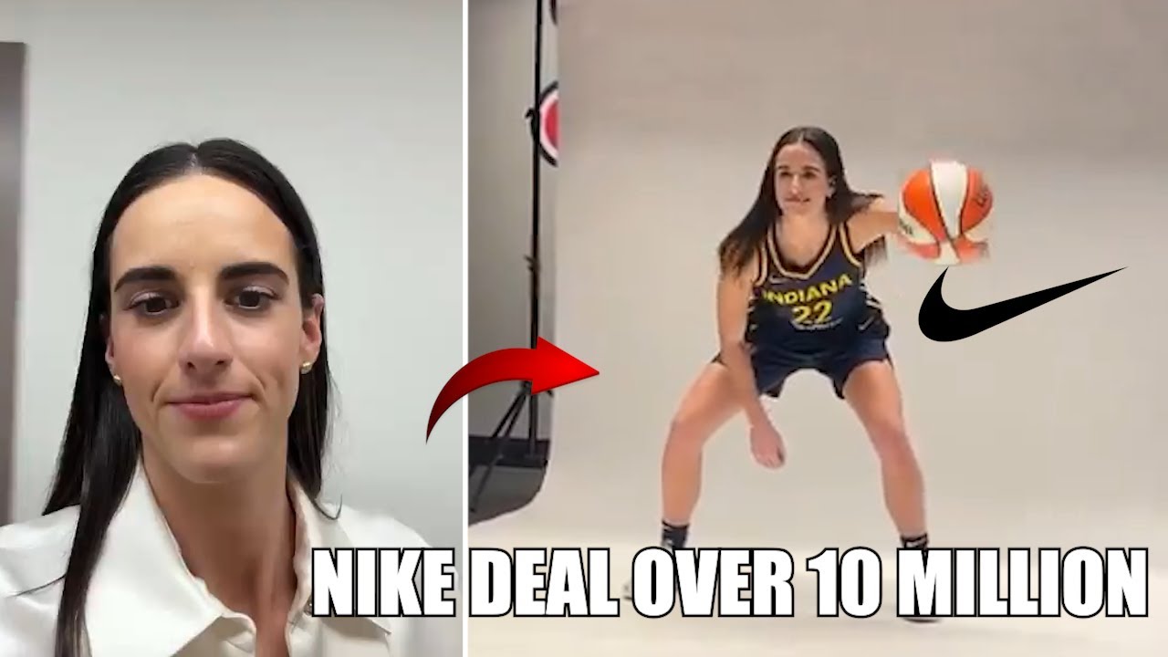 Caitlin Clark Signs MASSIVE 8 Figure NIKE DEAL After Her Low WNBA Salary Goes Viral!