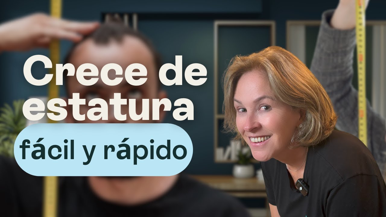 Crece de ESTATURA fácil y RÁPIDO: 7 EJERCICIOS