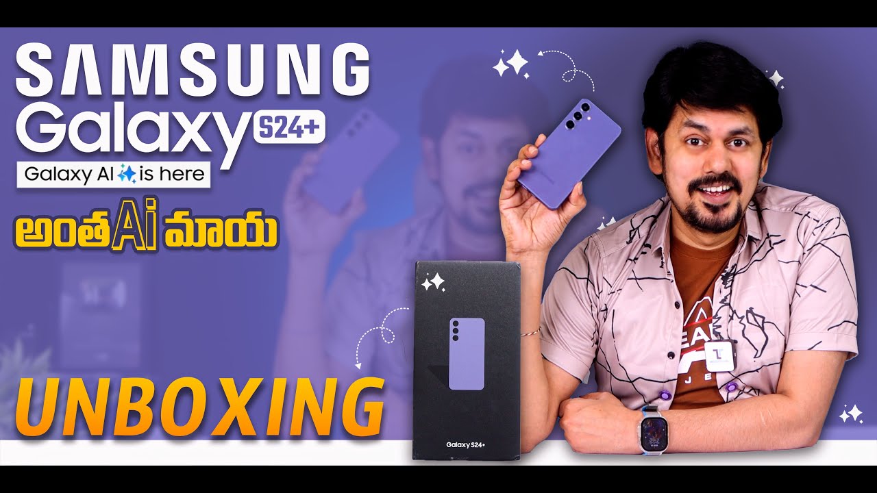 Samsung Galaxy S24+ Unboxing & Initial Impressions ⚡️ Exynos 2400 - The First Ever AI Smartphone