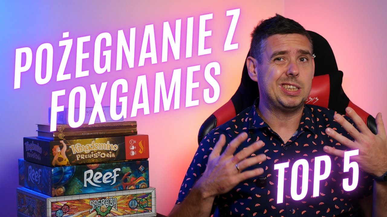 TOP 5 gier planszowych FoxGames!