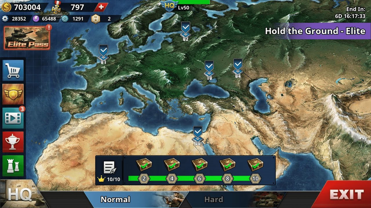 Hold The Ground Elite (Normal) - World Conqueror 4