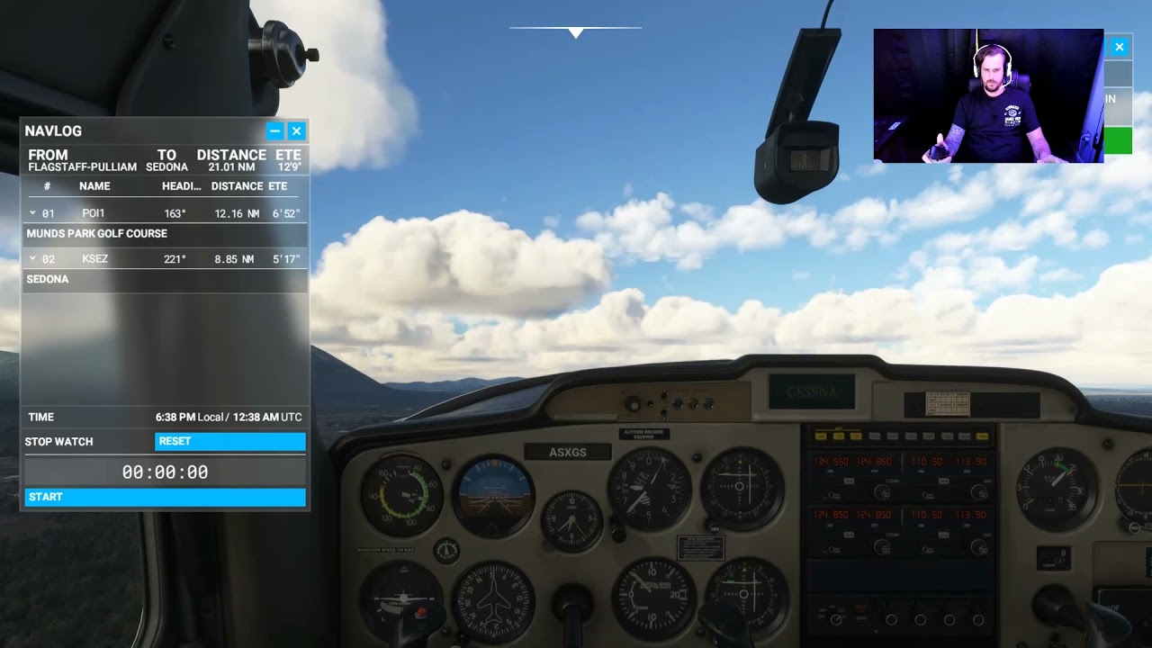 MFS 2020-VFR TRAINING FIRST SOLO NAV FLIGHT TEST. HOW TO ACCOMPLISH AND PASS  (XBOX) VERSION