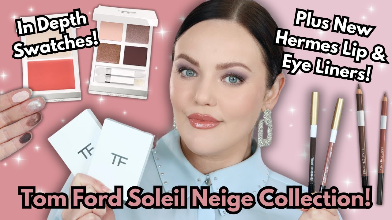 Праздничная коллекция Tom Ford Soleil Neige Black Diamond! Плюс новые карандаши для глаз и губ He...