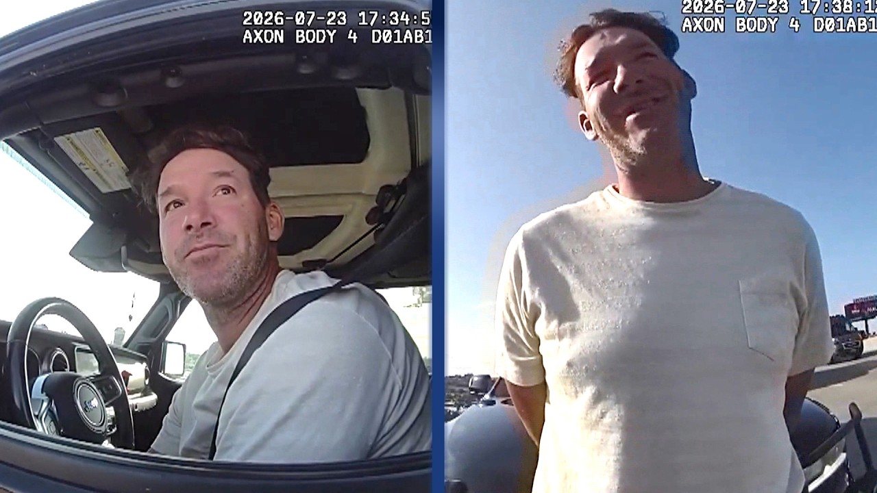Tony Romo DUI Arrest: Bodycam Video Released