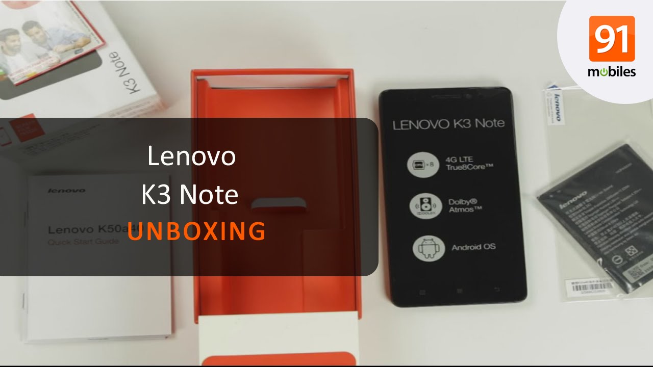 Lenovo K3 Note: Unboxing | Hands on | Price