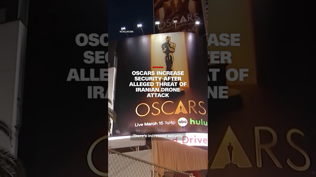 Oscars increase security after alleged threat of Iranian drone attack