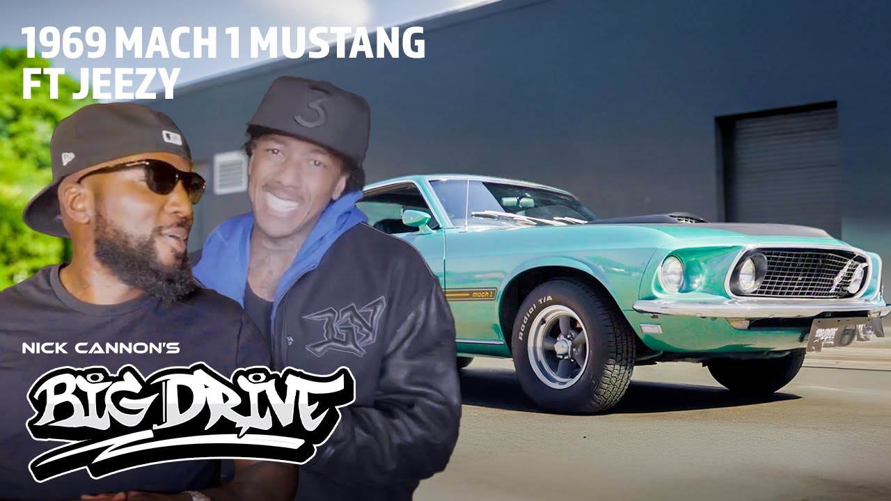 Jeezy & Nick Cannon Cruise In 1969 Mach 1 Mustang l Nick Cannon's Big Drive