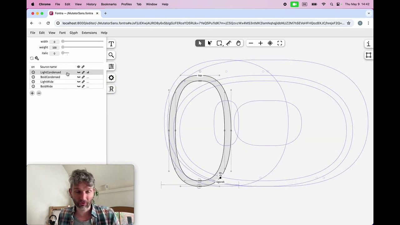 Fontra Tutorial: Anchors introduction