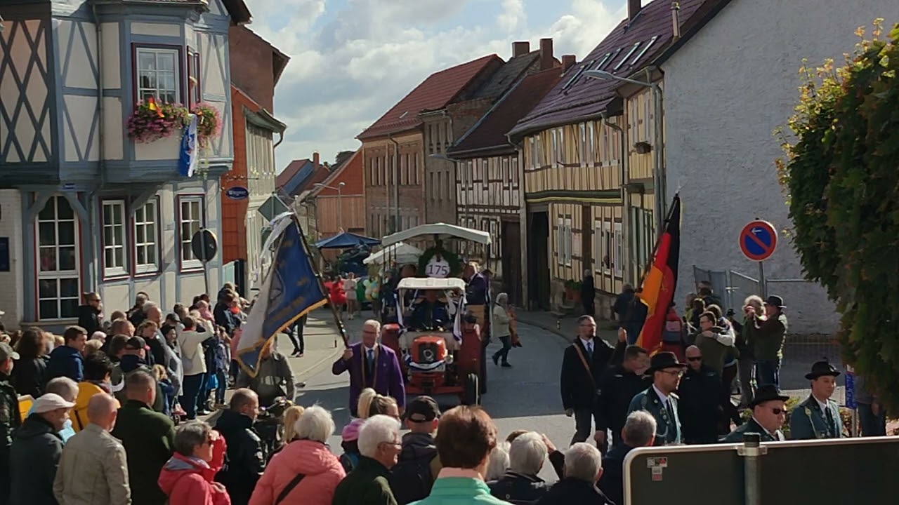 Harzfest Umzug 2022 in Schwanebeck ganzer Umzug