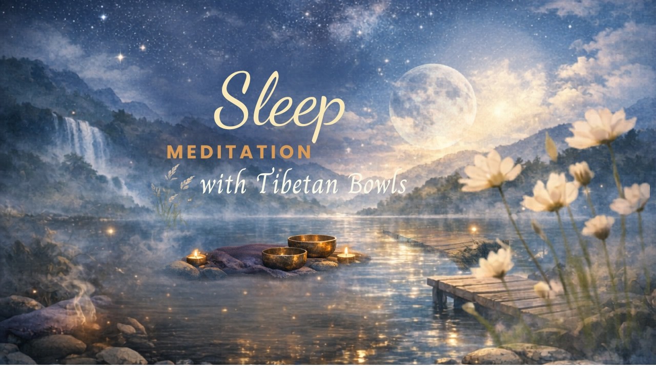 Meditation Music for Deep Calm, Breathwork, Happiness | StudyGoblin1989 | Glow From The Space