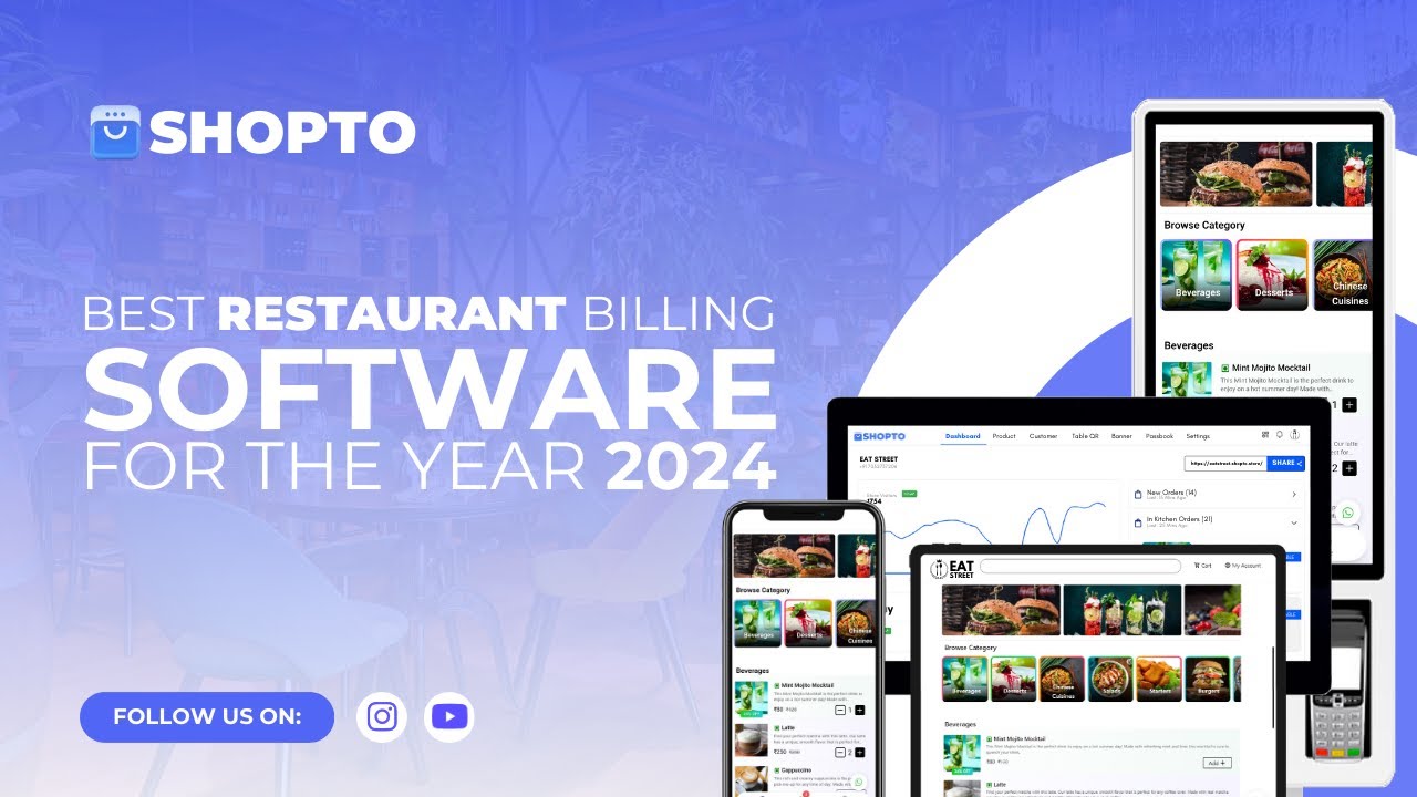 INDIA'S BEST RESTAURANT BILLING SOFTWARE | BEST BILLING SOFTWARE FOR RESTAURANT'S IN 2024