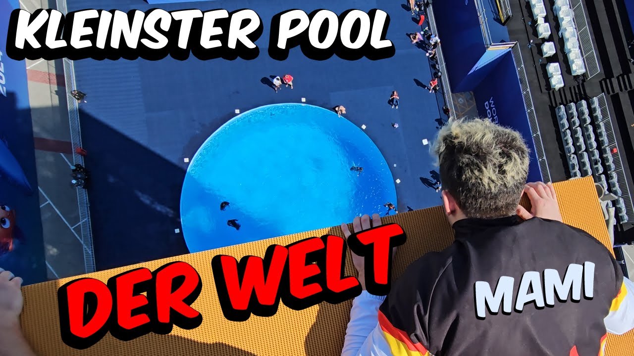 Mein ERSTER VIERFACH Salto aus 27m!! | Highdiving WM in Doha