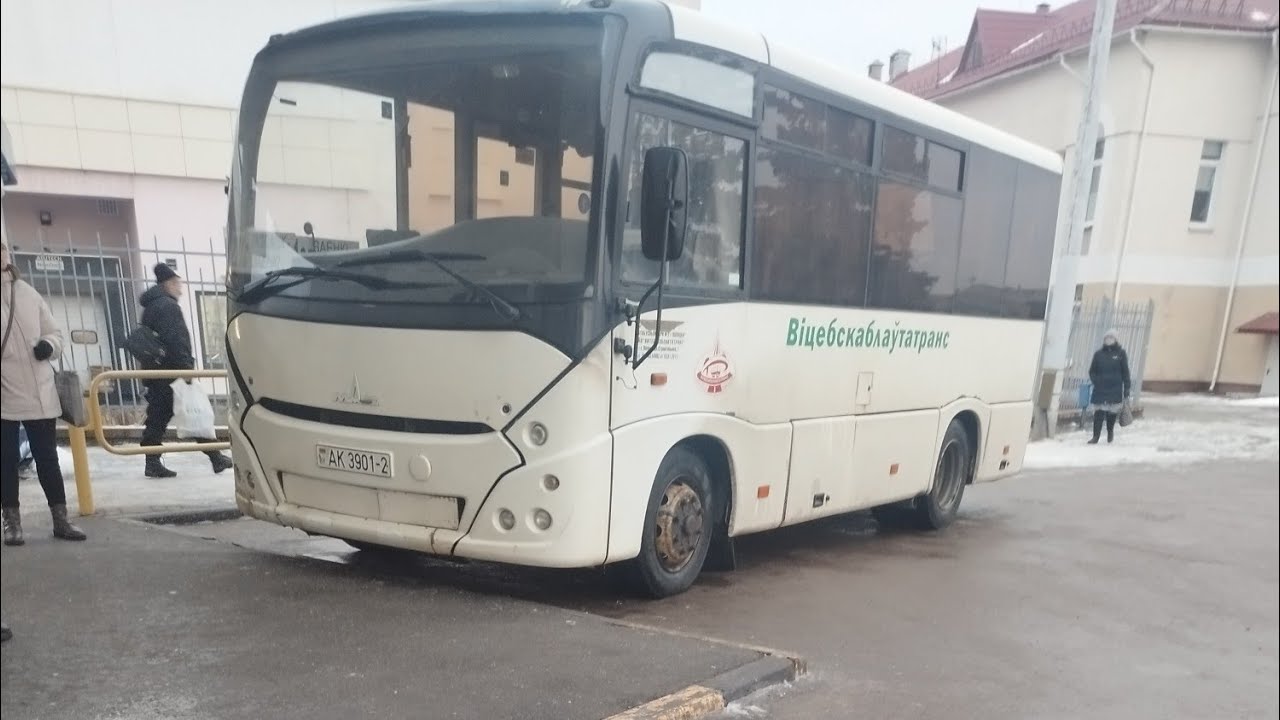 Автобус №225. Карпиничи - АВ Полоцк (заезд в Шелково)