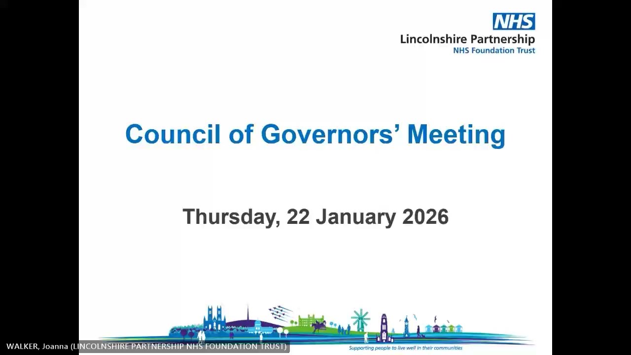Council of Governors - January 2026