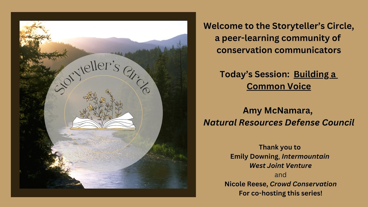 Storyteller's Circle 2026-2  Amy McNamara - Building A Common  Voice