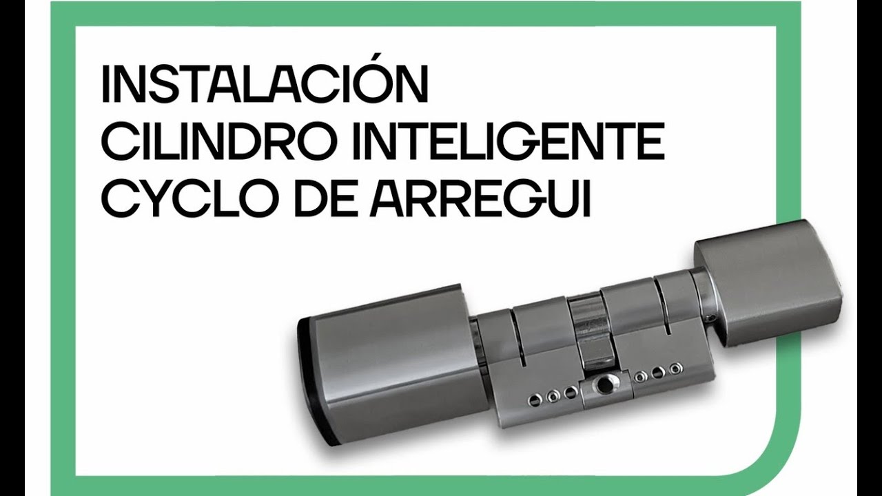 Instalación cilindro inteligente Cyclo de Arregui