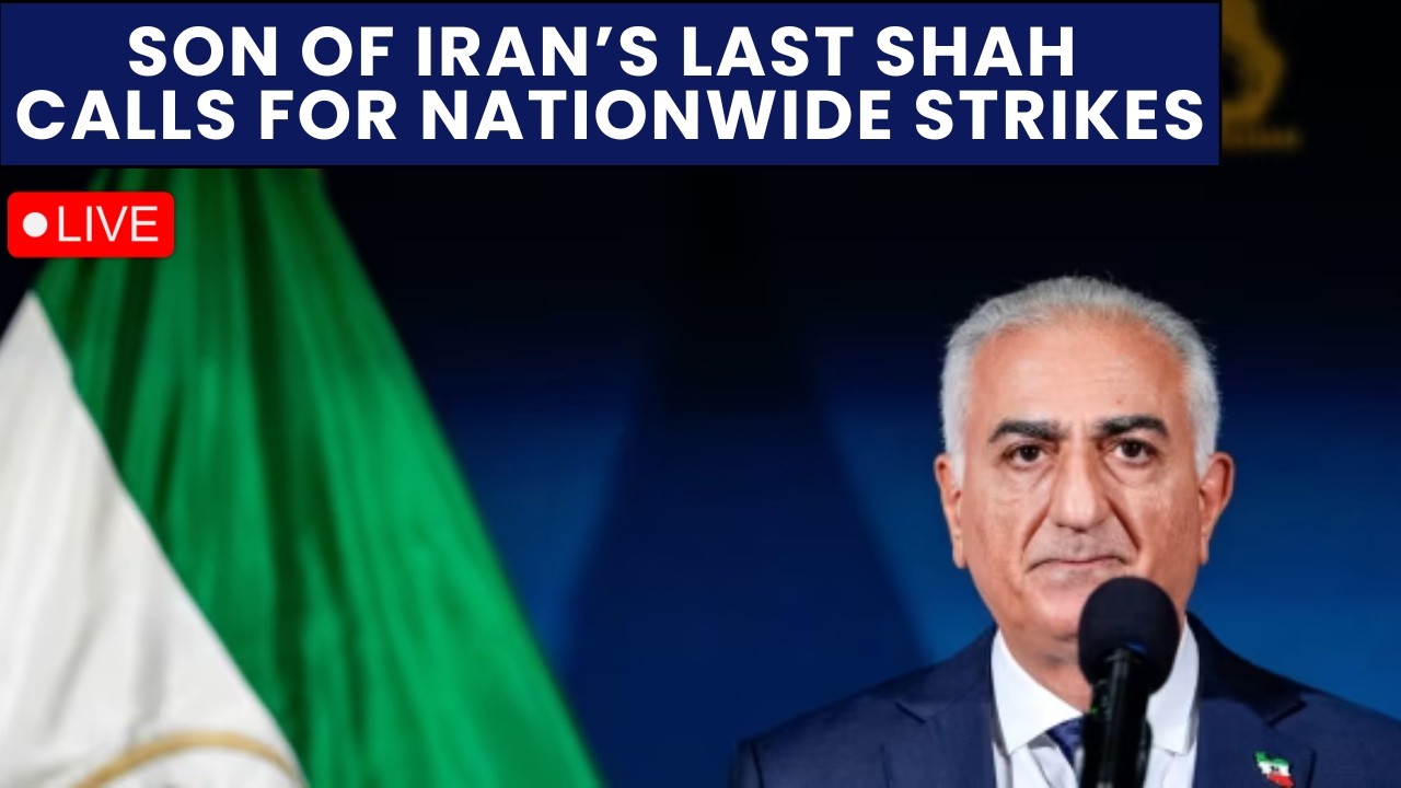Iran Protest LIVE : Reza Pahlavi Urges Iranians To Strike, Stock Supplies Amid Unrest | NewsX World