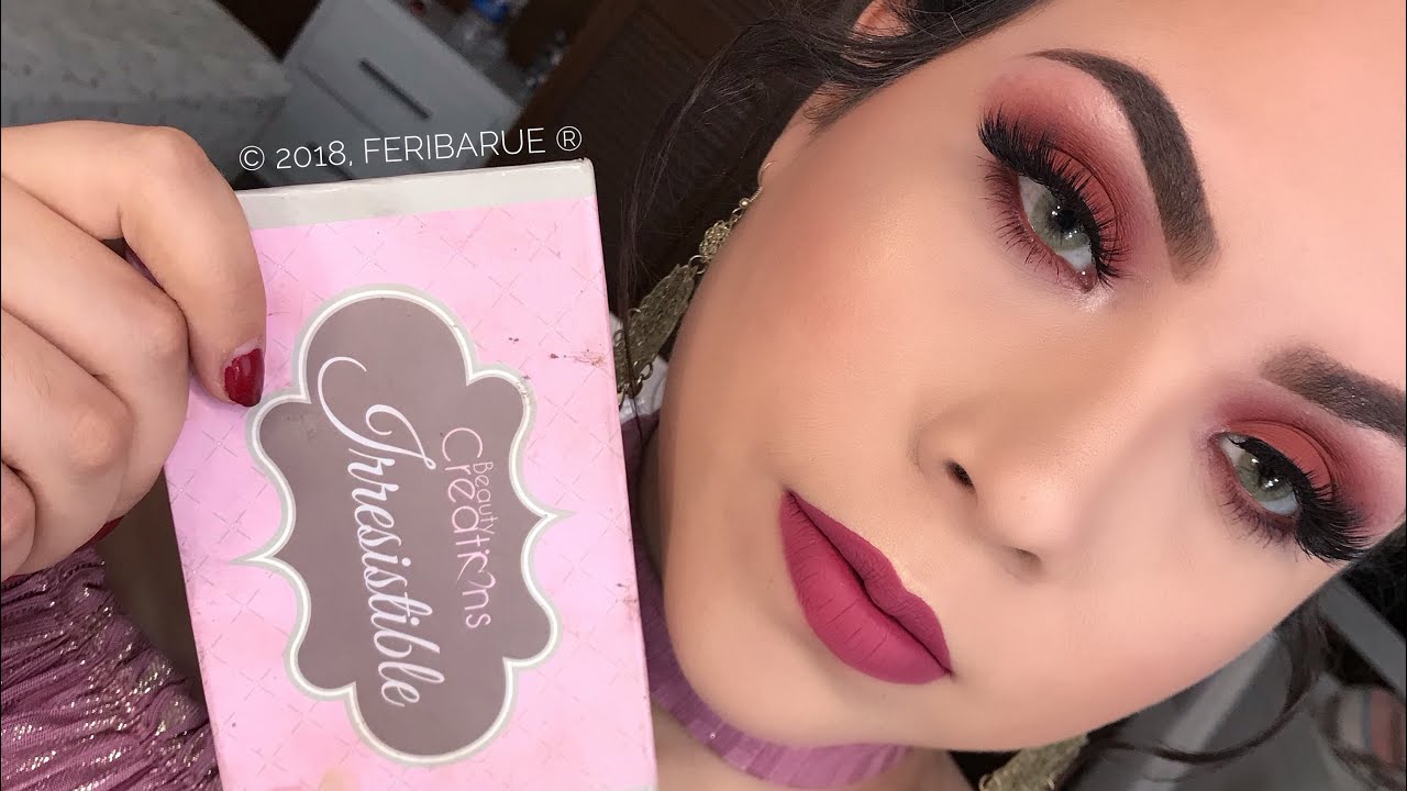 TUTORIAL SENCILLO TONOS TIERRA IRRESISTIBLE BEAUTY CREATIONS ♥ FERIBARUE