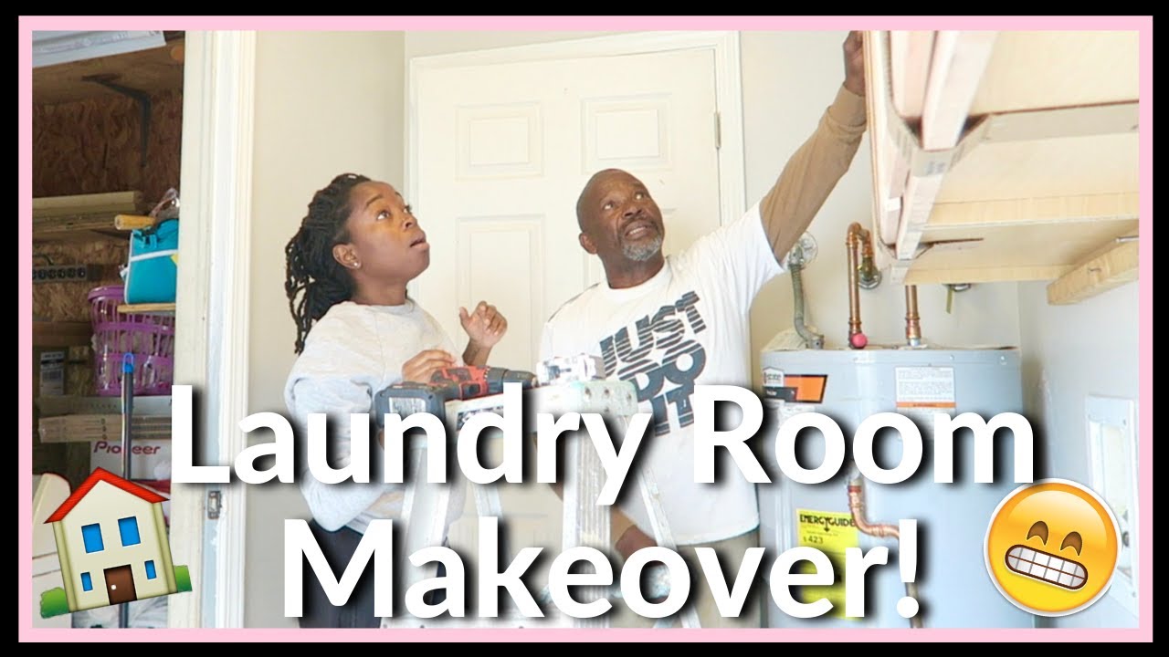 DECORATE WITH ME | New Laundry Room Cabinets! + Outdoor Patio Upgrades!