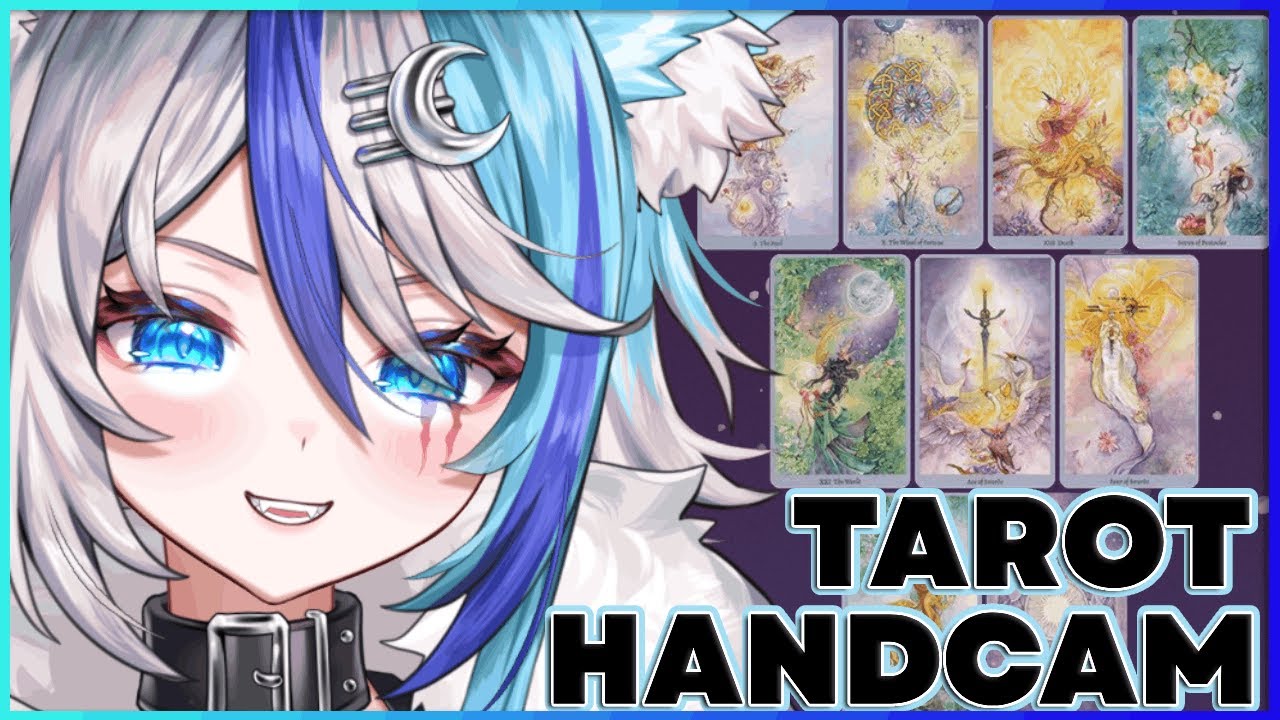 Reading YOUR Favorite Vtuber's Tarot🔮🃏 Handcam [ Bossymoon / #vtuber ]