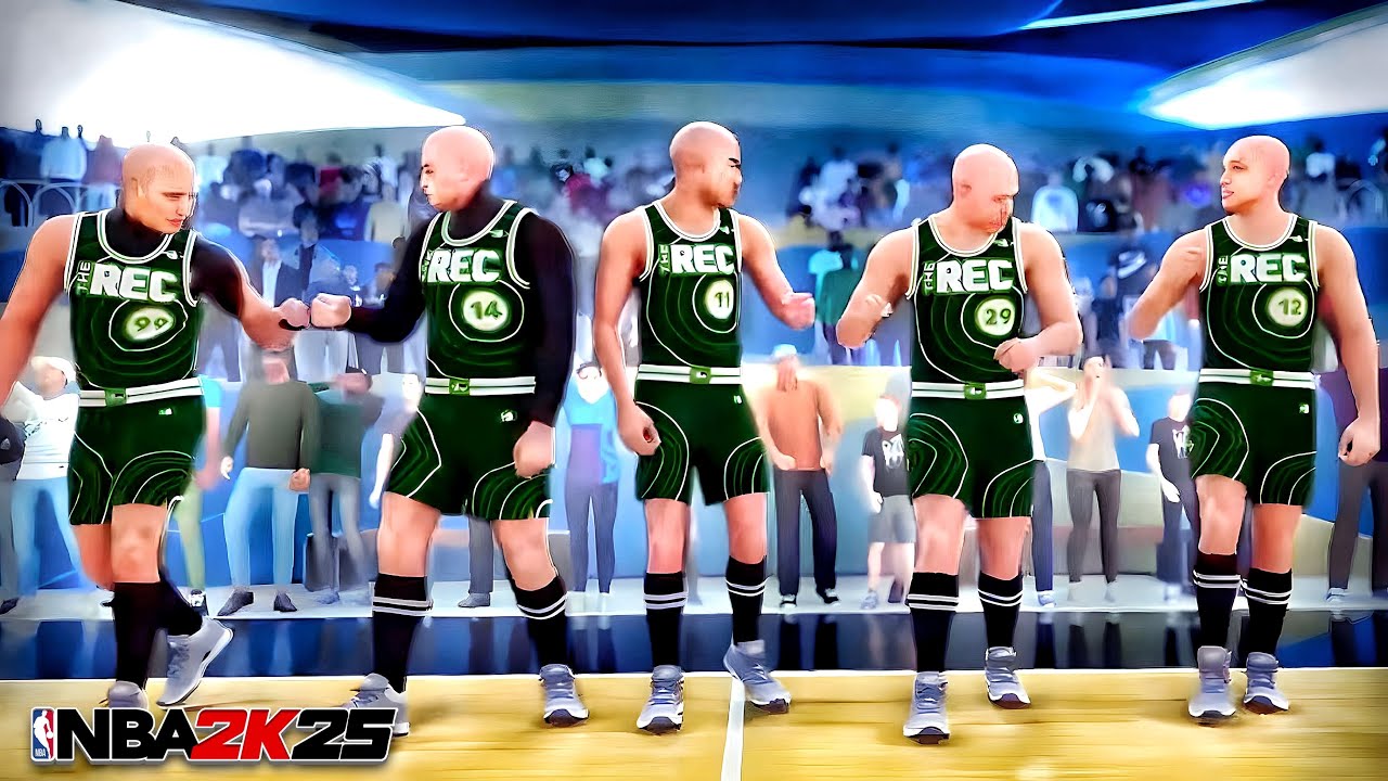 5 *TOXIC* POST SCORERS  TAKEOVER the Rec in NBA2K25!