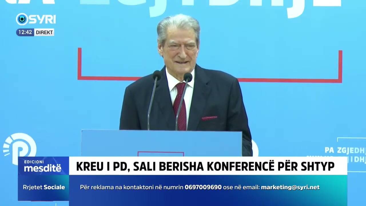 Berisha fton qytetarët në protestë sot: Të bashkohemi për të firmosur fundin e këtij regjimi